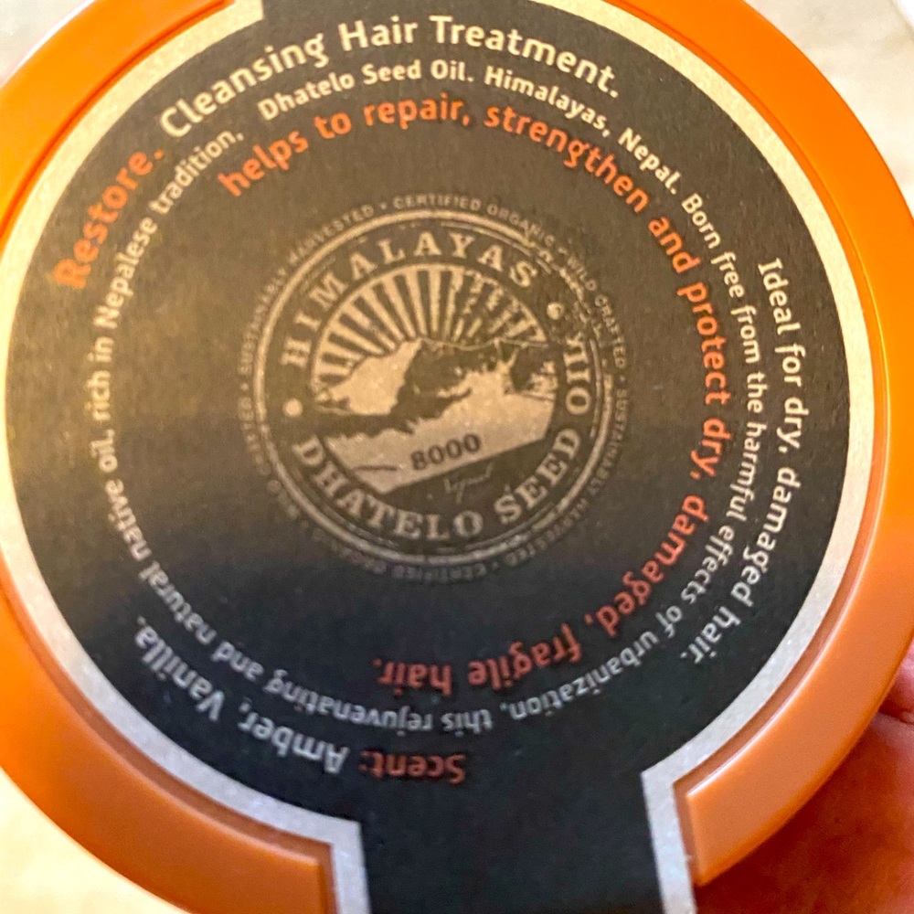 Dhatelo seed oil Himalayan hair cleansing treatment by Tweaked by Nature
